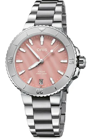 Oris Aquis Date Mother-Of-Pearl Dial Watch