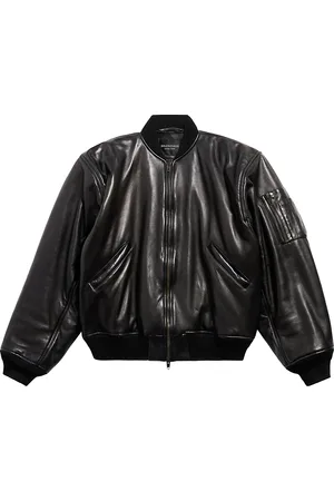 Balenciaga Bomber Leather Jacket