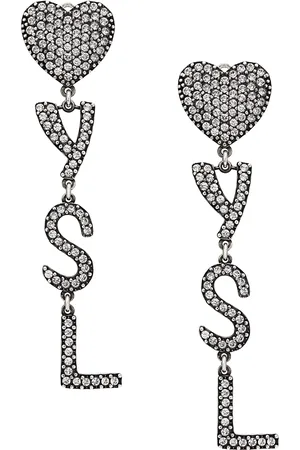 Saint Laurent OPYUM YSL Heart Earrings