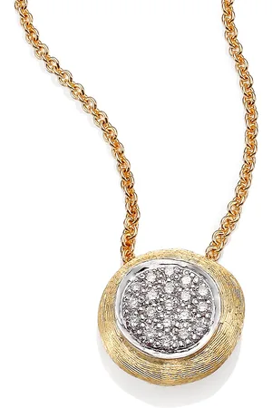 Marco Bicego Delicati Diamond, 18K Yellow & White Pendant Necklace