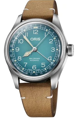 Oris Big Crown x Cervo Volante Leather Strap Watch