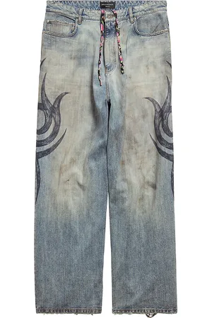 Balenciaga Y2k Stretched Knee Baggy Pants