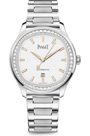 PIAGET Polo Diamond & Stainless Steel Bracelet Watch