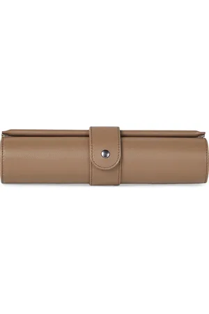 Brunello Cucinelli Calfskin and Krion Portable Backgammon Set