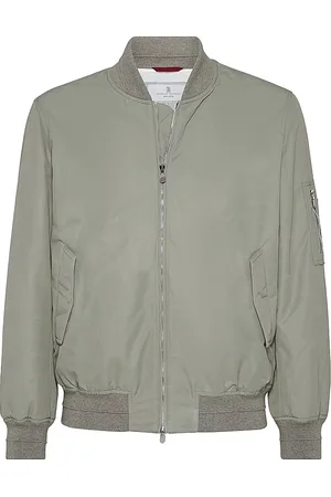 Brunello Cucinelli Bomber Jackets - Men | FASHIOLA.com