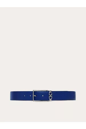 Salvatore Ferragamo Men Belts - Men Reversible and adjustable belt Black