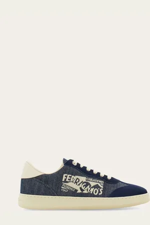 Salvatore Ferragamo Women Low top sneaker with logo Size 5.5