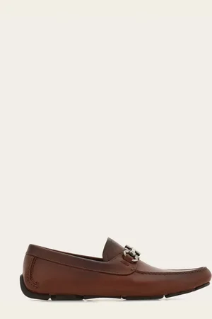 Salvatore Ferragamo Men Driver with Gancini ornament Size 7