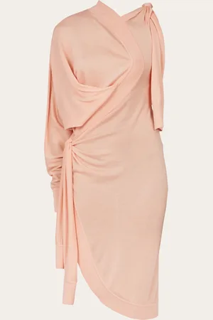 Salvatore Ferragamo Women Asymmetric knitted dress