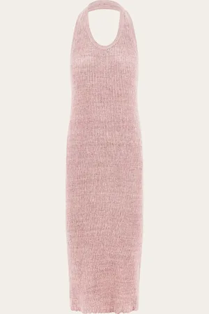 Salvatore Ferragamo Women Sleeveless linen dress