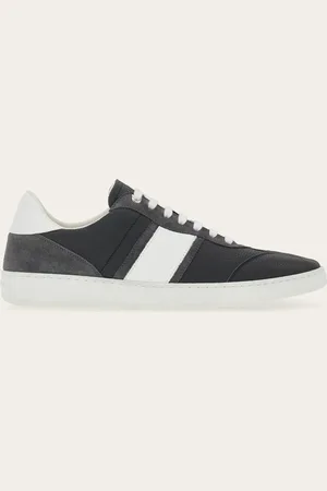 Salvatore Ferragamo Men Low top sneaker with signature Size 7