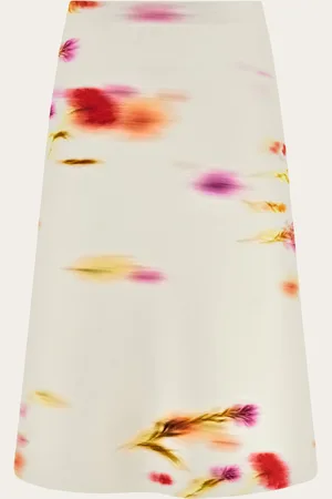 Salvatore Ferragamo Women Blossom print skirt