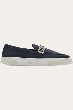 Salvatore Ferragamo Men Hybrid sneaker with Hug buckle Size 7