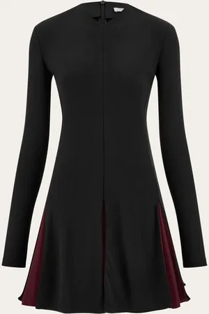 Salvatore Ferragamo Women Ribbed skater dress