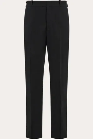 Salvatore Ferragamo Men Flat front tailored trouser