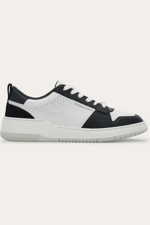 Salvatore Ferragamo Men Suede patch skate sneaker Size 7