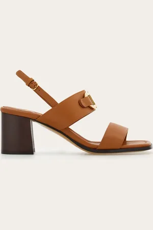 Salvatore Ferragamo Women Sandal with Gancini ornament Size 5