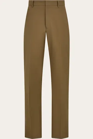 Salvatore Ferragamo Men Cotton canvas trouser