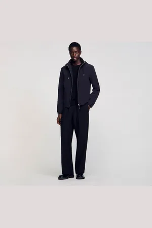 Sandro Zip-up hooded jacket