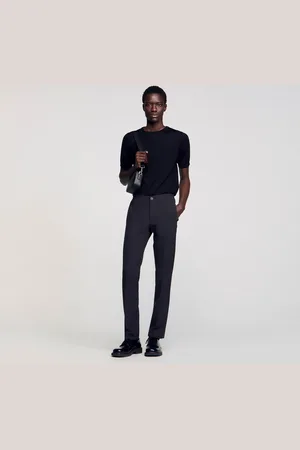 Sandro Jersey trousers
