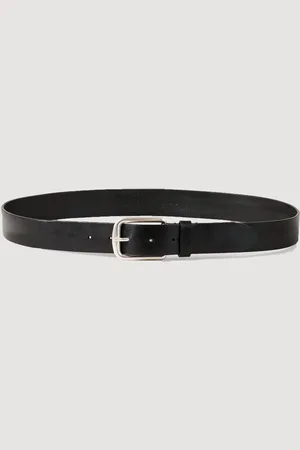 Sandro Vegetable-tanned leather belt