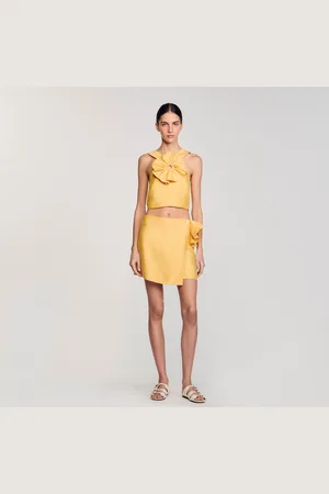 Sandro Short skirt with ruffled detail