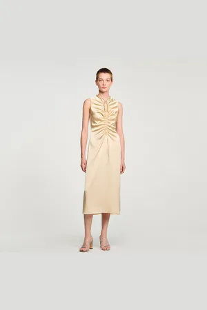 Sandro Rhinestone midi dress