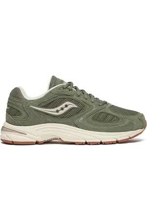 Saucony Grid Jazz 9 Suede Olive|OffWhite, Size 9.5M
