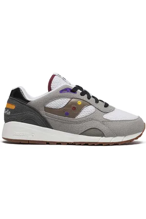 Saucony & Friends Shadow 6000 White|Grey, Size 5.5M