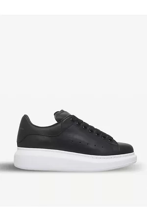 Alexander mcqueen ladies runway platform trainers on sale