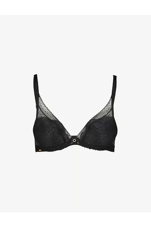 Chantelle Womens Festivite Lace Plunge T-Shirt Bra 30D