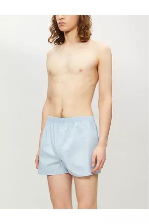 Sunspel Mens Classic Cotton Boxer Shorts M