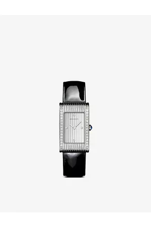 Boucheron Wa030405 Reflet Medium Stainless-Steel, Diamond and Sapphire Cabochon Watch