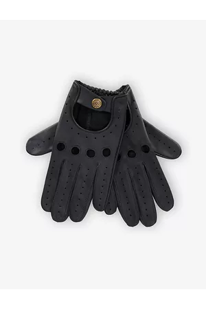 Dents Mens Delta Leather Driving Gloves S