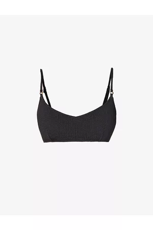 Seafolly Womens Sea Dive Textured Bralette Bikini Top 8