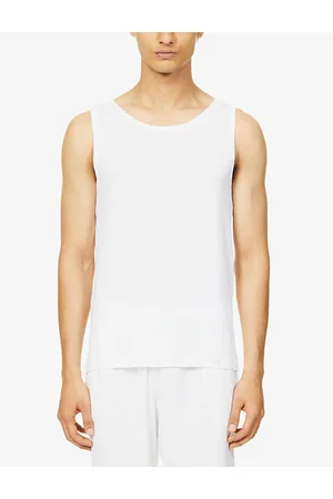 Hanro Mens Function Stretch-Jersey Vest S