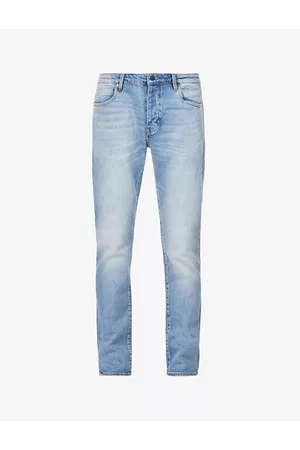 NEUW Mens Lou Tapered Mid-Rise Stretch-Cotton Denim Jeans 28/32