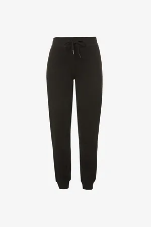 Lululemon Womens Scuba High-Rise Cotton-Blend Jogging Bottoms 10