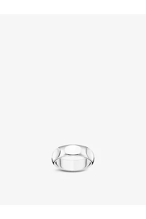 Thomas Sabo Womens Minimalist Sterling-Silver Ring M