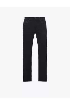 7 for all Mankind Mens Standard Luxe Performance Regular-Fit Straight Stretch-Denim Jeans 28