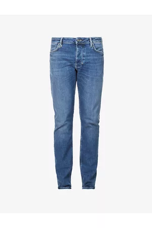 NEUW Mens Lou Slim-Fit Straight Cotton-Blend Jeans 28/32