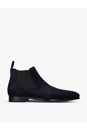 Magnanni Mens Shaw Suede Chelsea Boots Eur 40 / 6 Uk Men