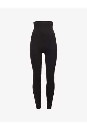 Spanx Womens Ecocare High-Rise Stretch-Jersey Leggings Xs