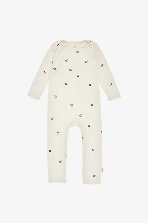 Konges Sløjd Lemon-Print Cotton Jersey Romper 9-18 Months 9 Months