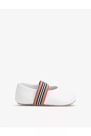 Burberry Shoes - Livvy leather soft-sole shoes 0-6 months