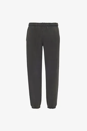 Entire Studios Mens Relaxed-Fit Faded-Wash Cotton-Jersey Jogging Bottoms S