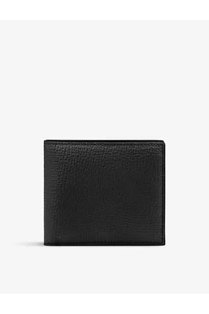 Folded Card Case with Snap Closure in Ludlow in black