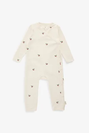 Konges Sløjd Fruit-Print Cotton Babygrow 0-6 Months Newborn