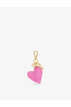 Jacquemus Women Keychains - Le Coeur plaster and brass keyring