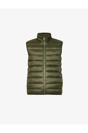 Barbour Mens Bretby Padded Regular-Fit Shell Gilet S